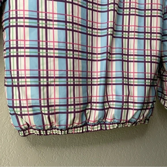 The North Face Girls Plaid Puffer Jacket Size XL - Picture 11 of 14